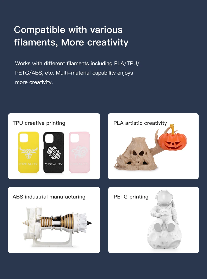 CREALITY Sprite Extruder Pro Vollmetall Dual 3.5:1 Zahnrad-Förderdesign 3D-Drucker Upgrade-Teile für Ender-3 S1 CR-10 Smart Pro – Detail 5