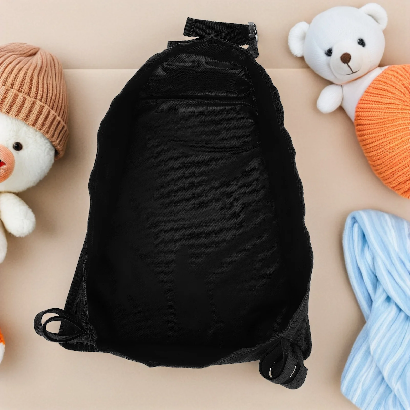 

Universal Bottom Basket Heavy Duty For Pram Organizer Large Capacity Diaper Nappy Groceries Shopping Carrier Under Storage