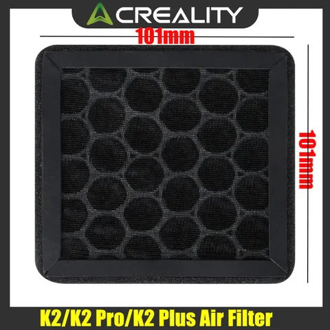 Creality Official K2/K2 Pro/K2 Plus Air Filter 1pc Air Filter_101×101×10 for K2 Plus_K2 Pro_K2 3d Printer Parts