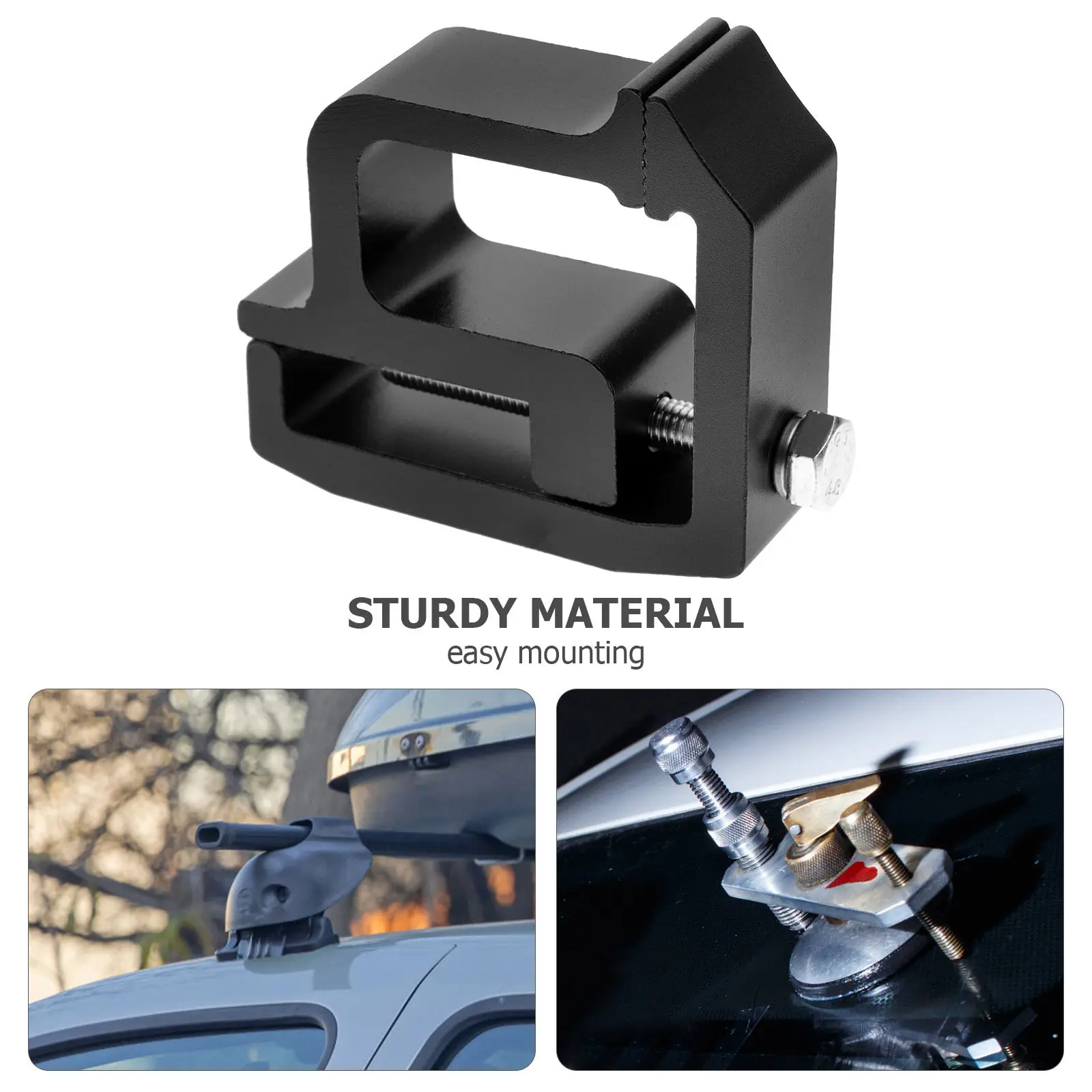 Truck Cap Mounting Clamp Heavy Duty Camper Shell Clamp Sturdy Aluminum Construction Easy Setup Truck Bed Topper Ladder Rack