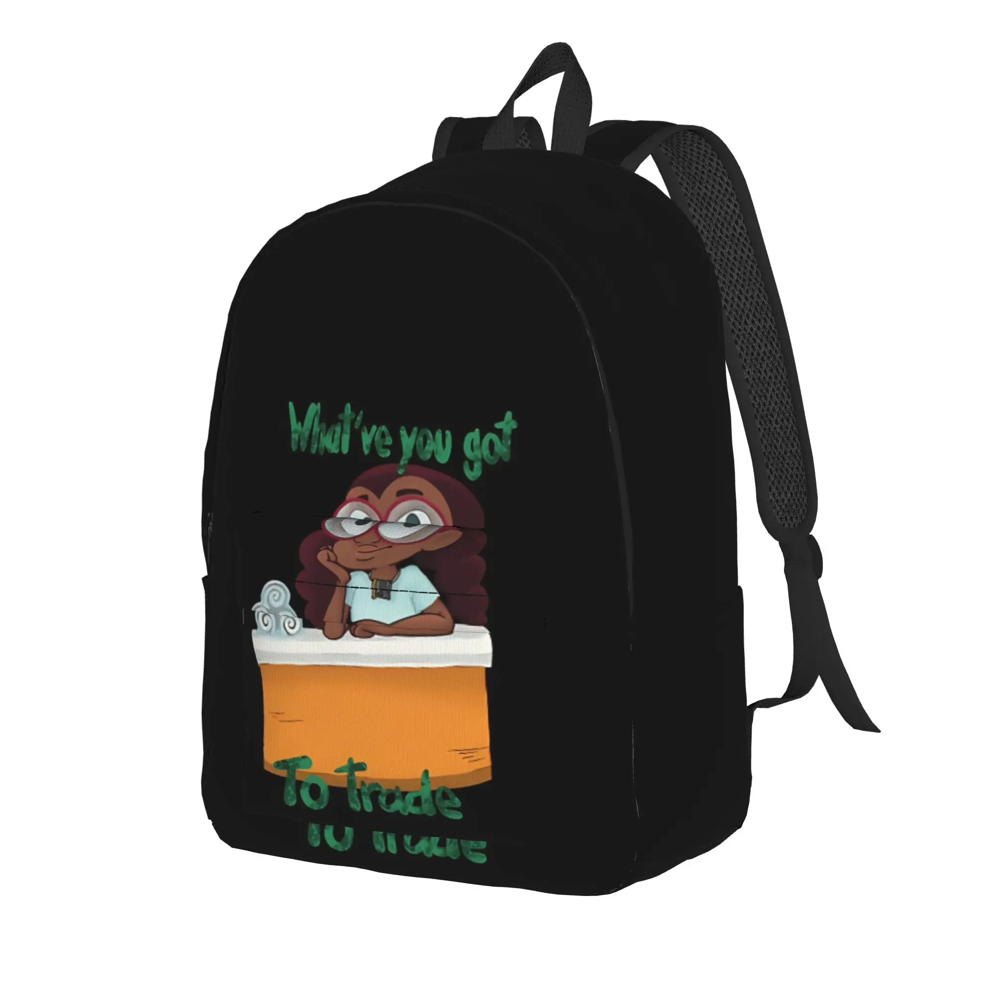 Back to school season simple retro animation Rucksack Craig of the Creek For Women Dual-Use Backpack