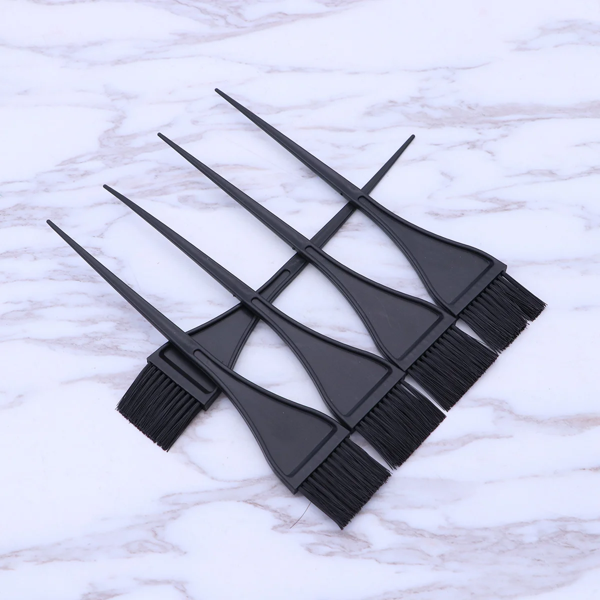 

5Pcs Black Hair Dye Applicator Brush Plastic Material DIY Hairstyle Easy Convenient for Salon Home Use Hair Dye Brush