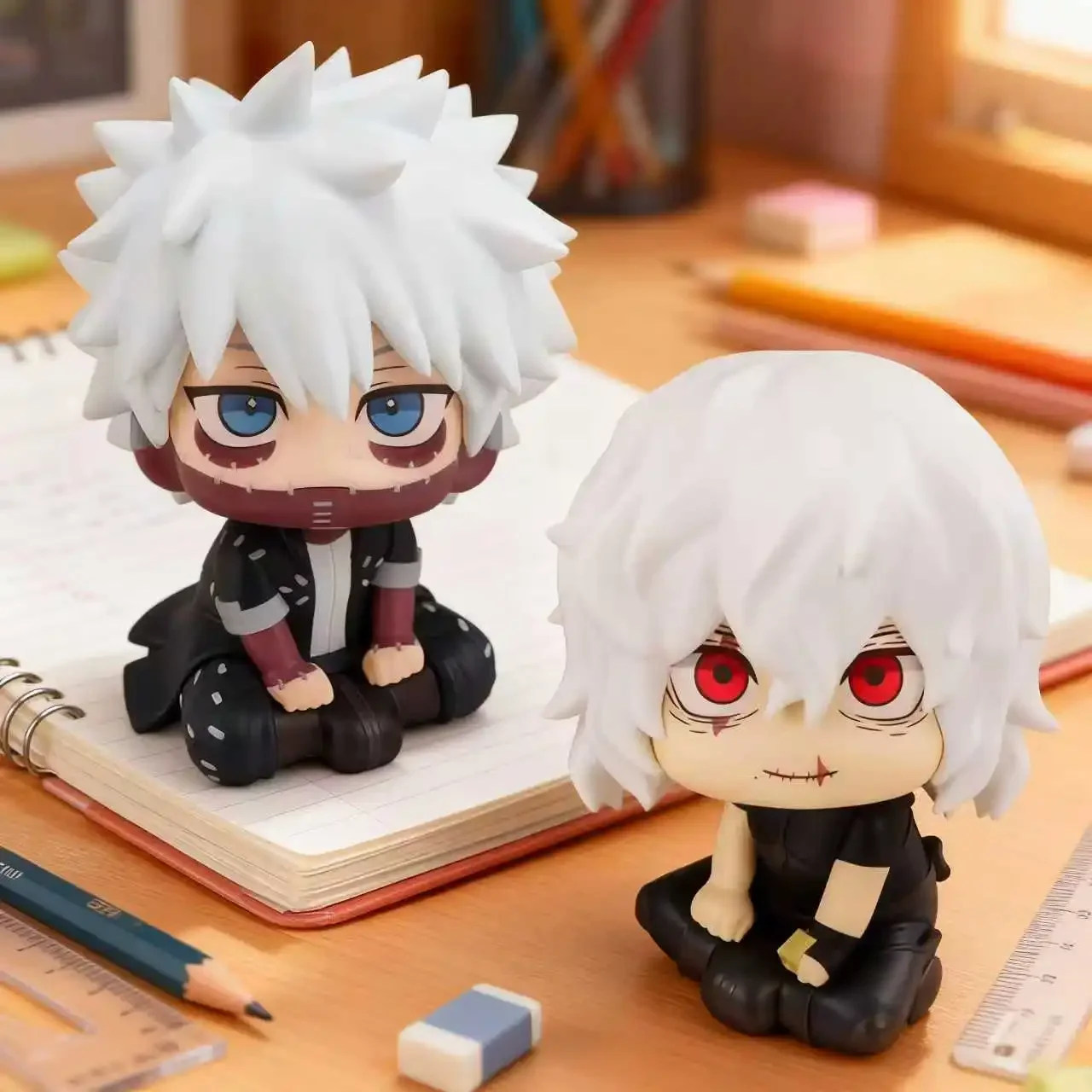 Neue My Hero Academia Tomura Shigaraki / Izuku Midoriya / Katsuki Bakugo Niedliche Chibi PVC-Figur |   Sammler-Spielzeugmodell