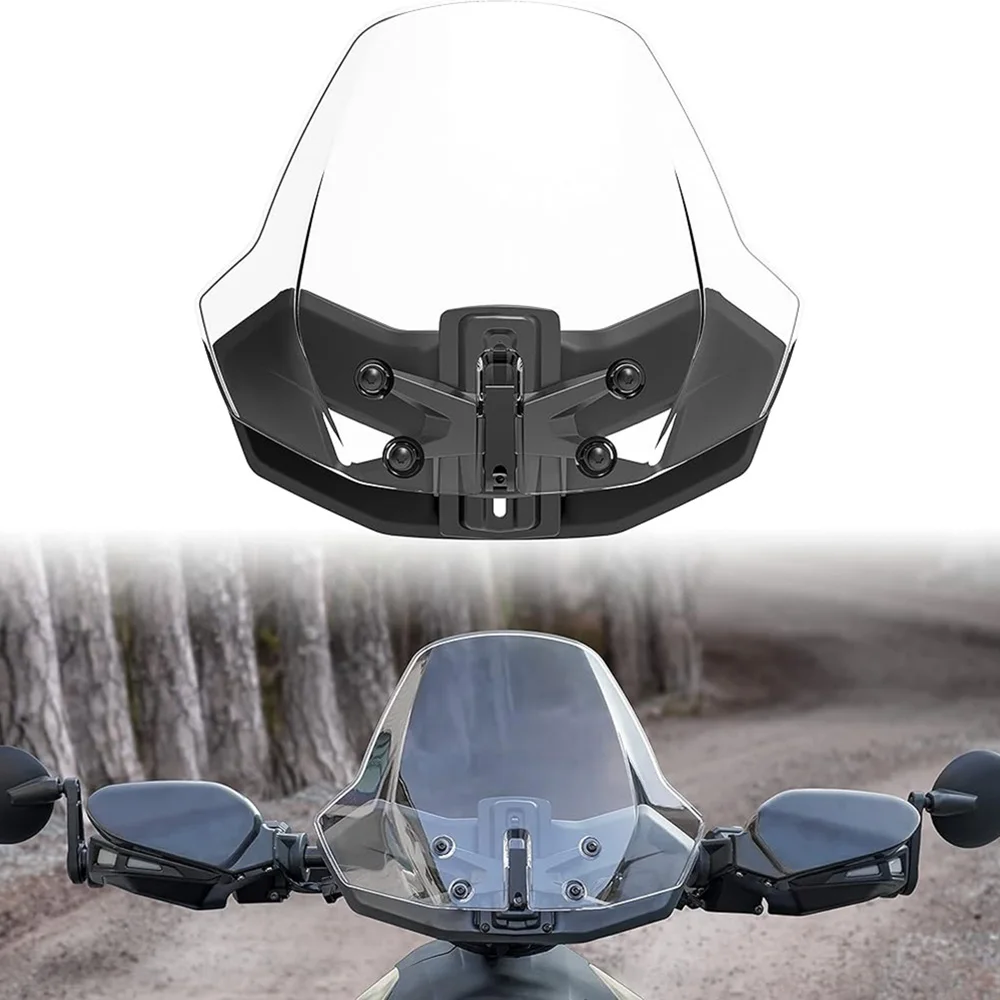 

Motorcycle Adjustable Windscreen Windshield Wind Screen Shield For Can-Am Ryker 600 900 Sport Rally Edition 900 ACE
