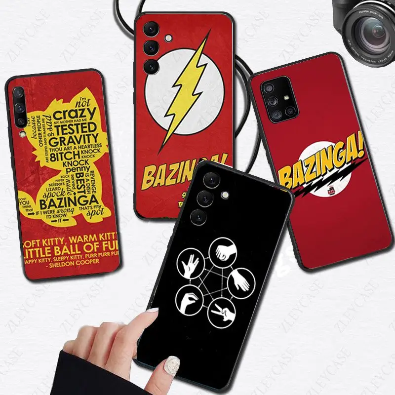 The Big Bang theory Phone Cover funda For Samsung Galaxy A54 A55 A24 A52S A14 A23 A13 A53 A32 A22 A34 A41 A42 A33 A40 A51 Case