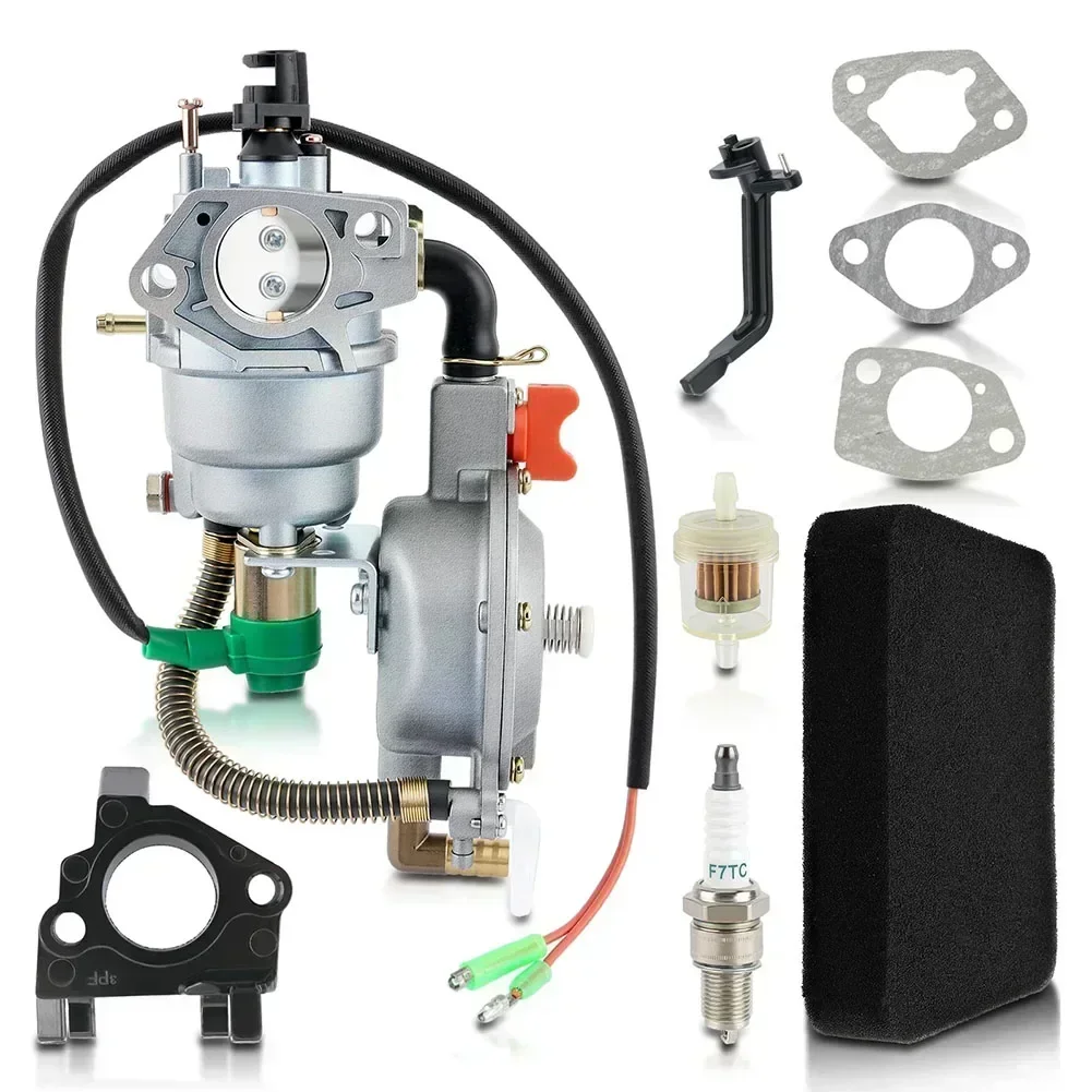 For Home Backup Power Dual-fuel Carburetor Engine Compatibility As Shown Easy Installation Flexible Fuel Switching