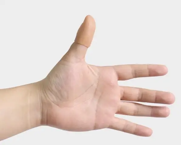 Gefälschte Finger 10 Teile/los Super Kleine Weiche Daumen Spitze Zaubertricks Close Up Vanish Erscheinen Finger Trick Requisiten Spielzeug Für kinder Lustige