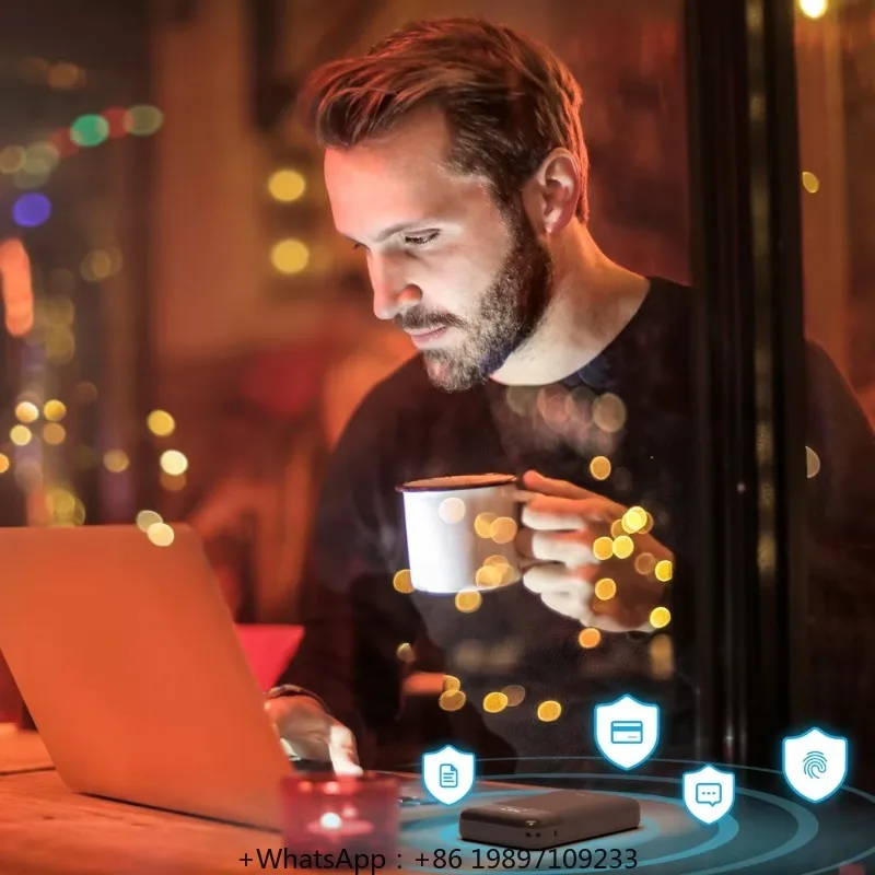 OpenWrt Preinstallato Cittografia DNS Dual Band WiFi VPN Cliente Modulo 4G LTE Router intelligente portatile