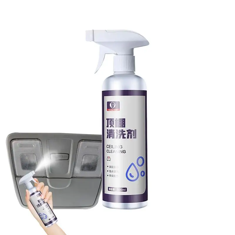 

Car Interior Cleaner Interior Carpet Car Detailing Cleaning Sprayer 500ml Car Carpet Cleaner Foam Cleaner Car Cleaning Supplies