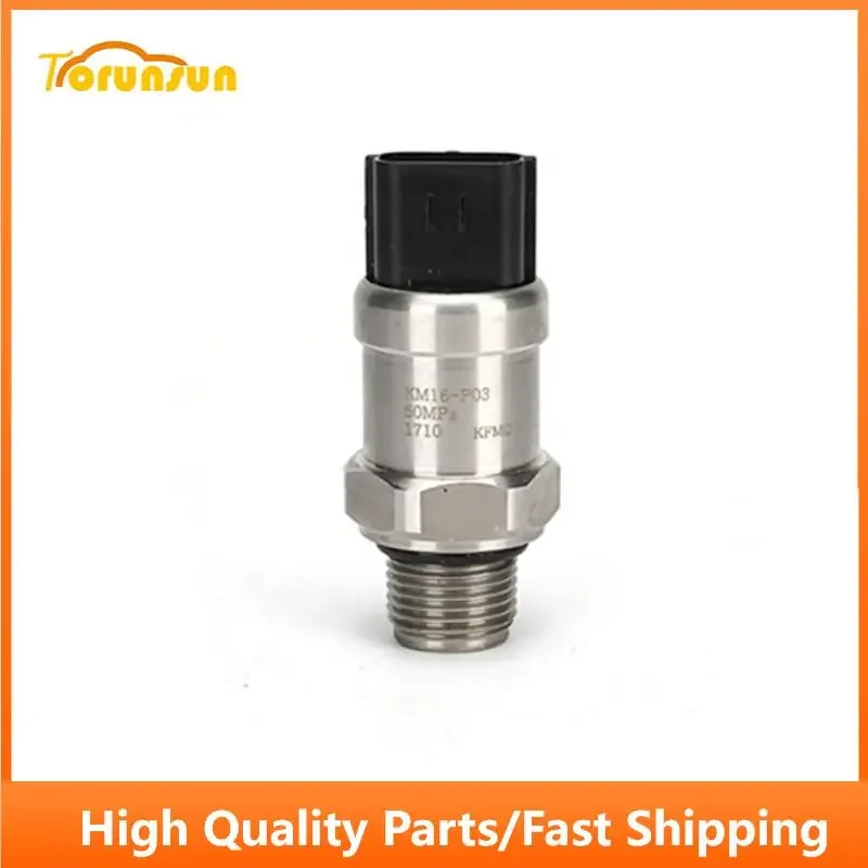 2pcs KM16-P03 High Pressure Sensor Switch for Sumitomo SH120 SH200 SH240 SH300 50Mpa