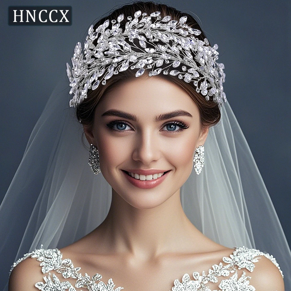 

YouLaPan Luxurious Bridal Wedding Rhinestone Headbands Handmade Exquisite Women's Banquet Dance Party Hair Accessories HP588