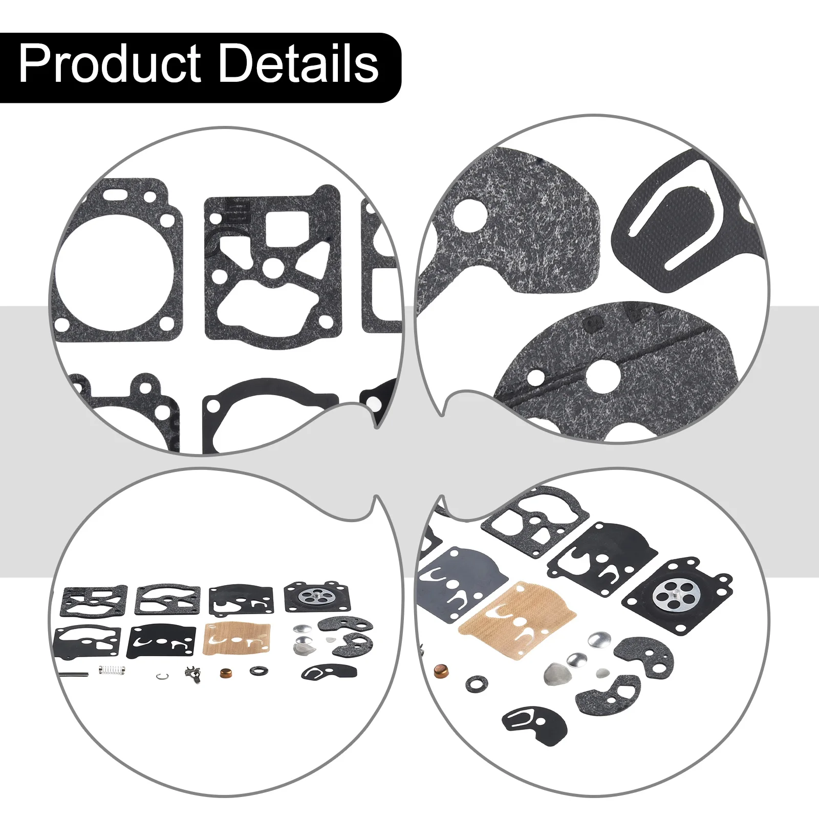 Sleekly Designed Membranes in Kits Specifically Made For Your Essential Carburetor Repairs in Models from E010 E012