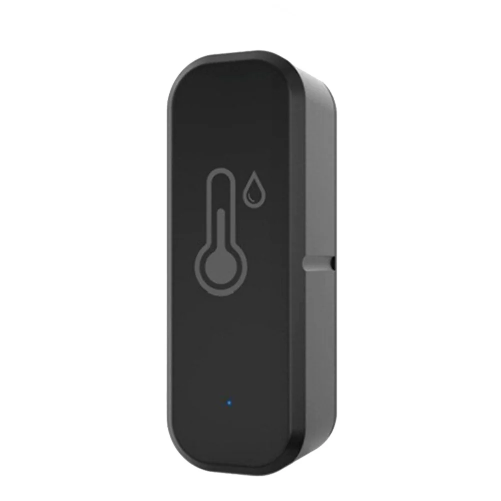 For Tuya Compatible For Zigbee WiFi Temperature and Humidity Sensor with Alarm Features for Effective Home Monitoring