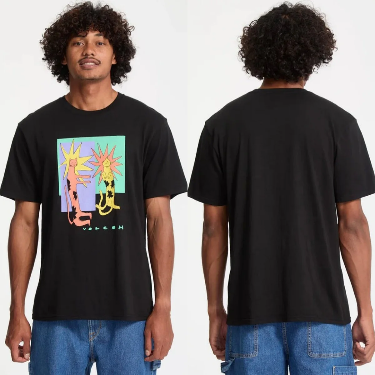 Retro Summer Vol Graphic Com Cotton T-shirt Unisex Summer Short Sleeve Fashion Brand Tee Luxury Casual Vintage Tees