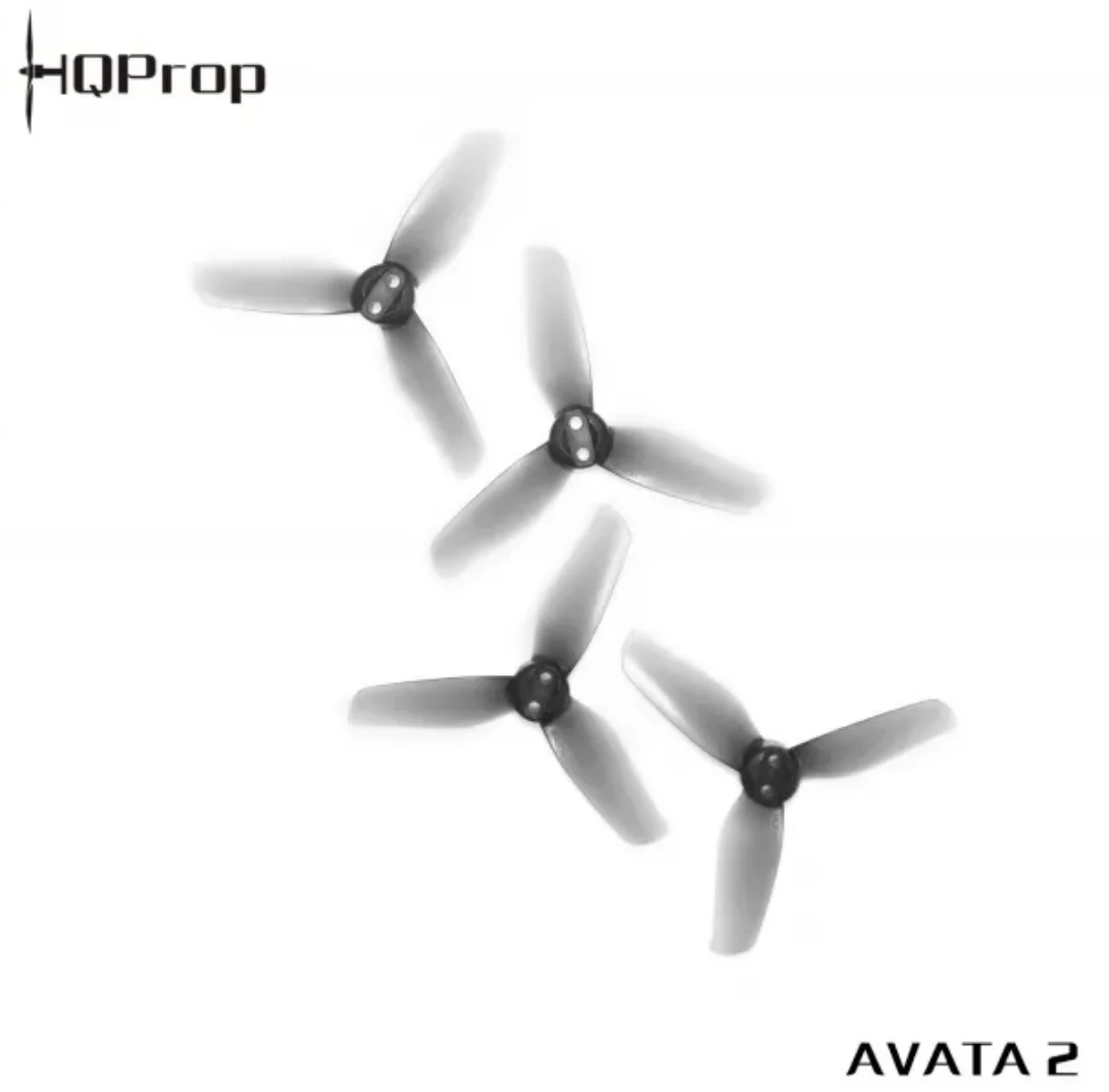 HQProp T3x3.2x3 Propeller 3-Blade Prop Voor DJI Avata 2 FPV Drone 2 Paar (2CW + 2CCW) Polycarbonaat
