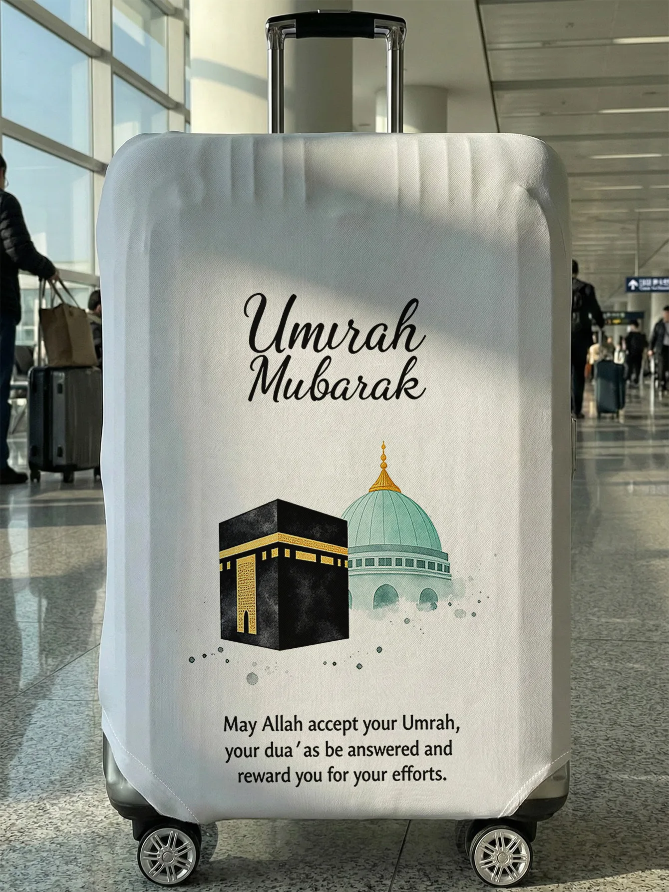 

Kerbai Holy Temple luggage protection cover, suitable for 18-32 inch luggage covers, luggage handle gloves, travel accessories