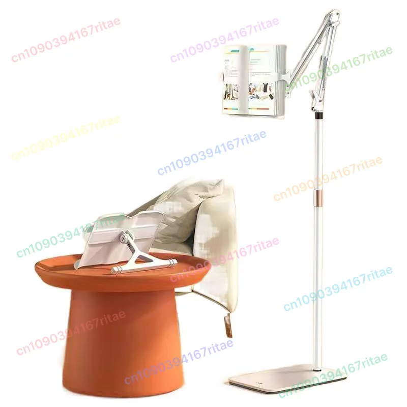 

Напольная подставка для чтения Регулируемый держатель для книг Настольное крепление для телефона Прикроватная стойка для чтения