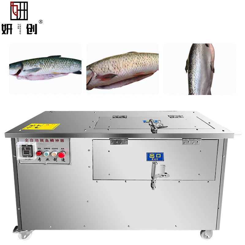 Best-selling Electric Scale Cleaning Machine Automatic Fish Meat Fish Processing Machine Best-selling Export Fish Scale Machine