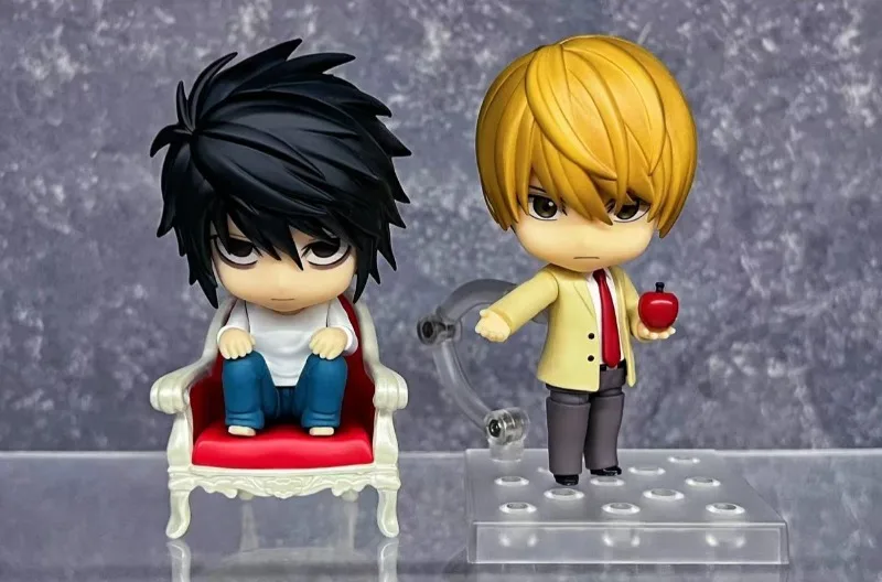 GSC Original Nendoroid DEATH NOTE Yagami Light L 2.0 Anime Action Figure Toys for Boys Girls Kids Children Birthday Gifts Model