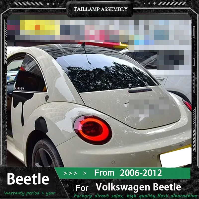 

Car LED Taillights For Volkswagen VW Beetle 2006 - 2010 2011 2012 Rear Running Lamp Brake Reverse Turn Signal Car Accessories