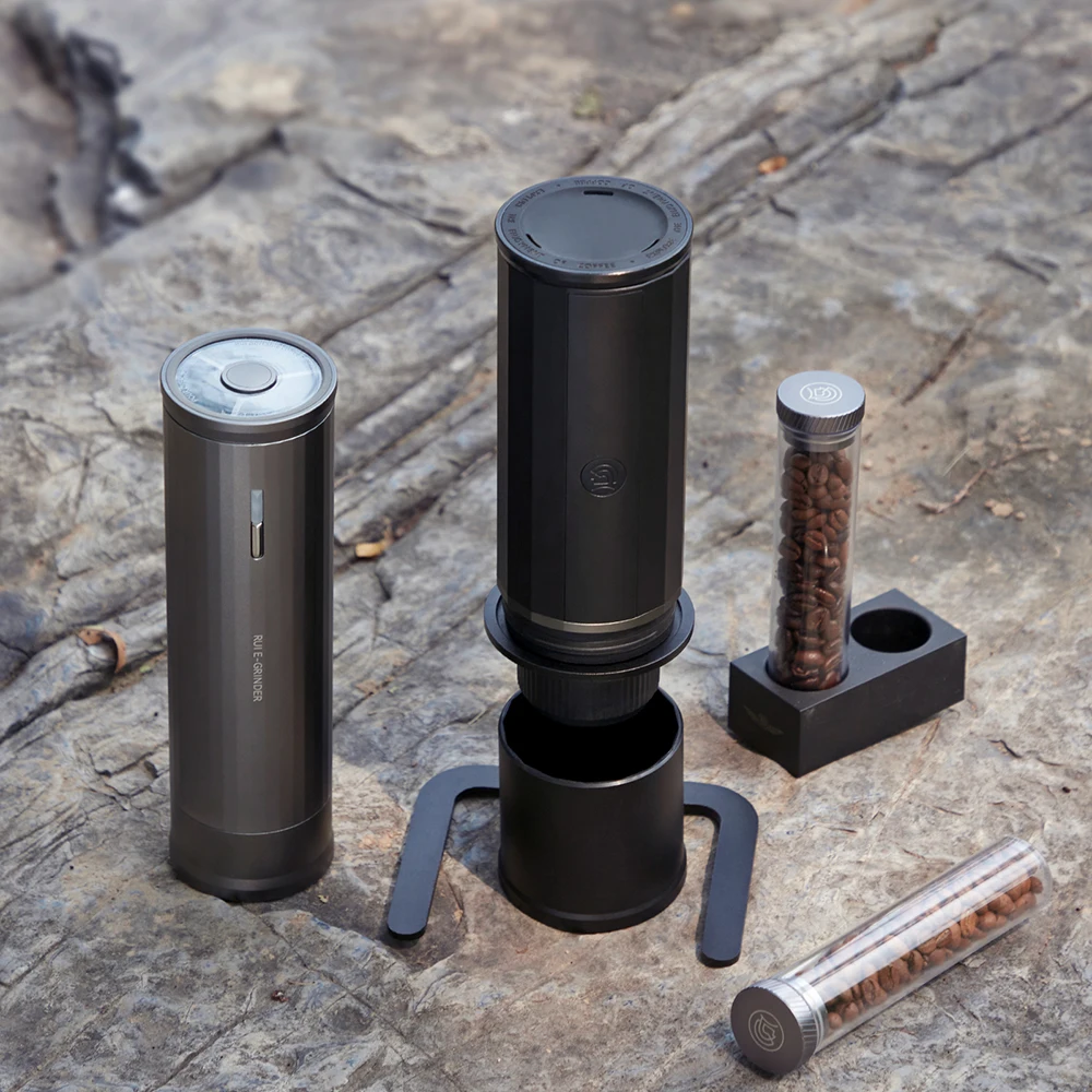 zeroHero Portable Coffee Set 3 - Coffee Bean Grinder Electric ulasan dan harga