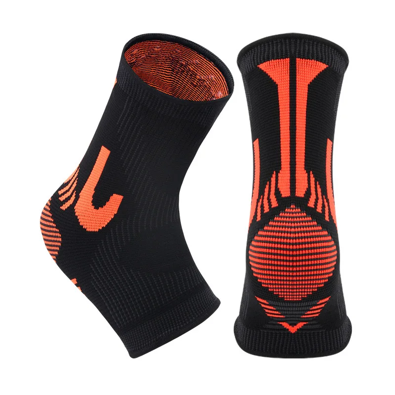 1 Pair Sport Knitted Ankle Sleeves Brace Compression Injury Recovery Joint Pain Tendon Support Football Socks Hiking Running