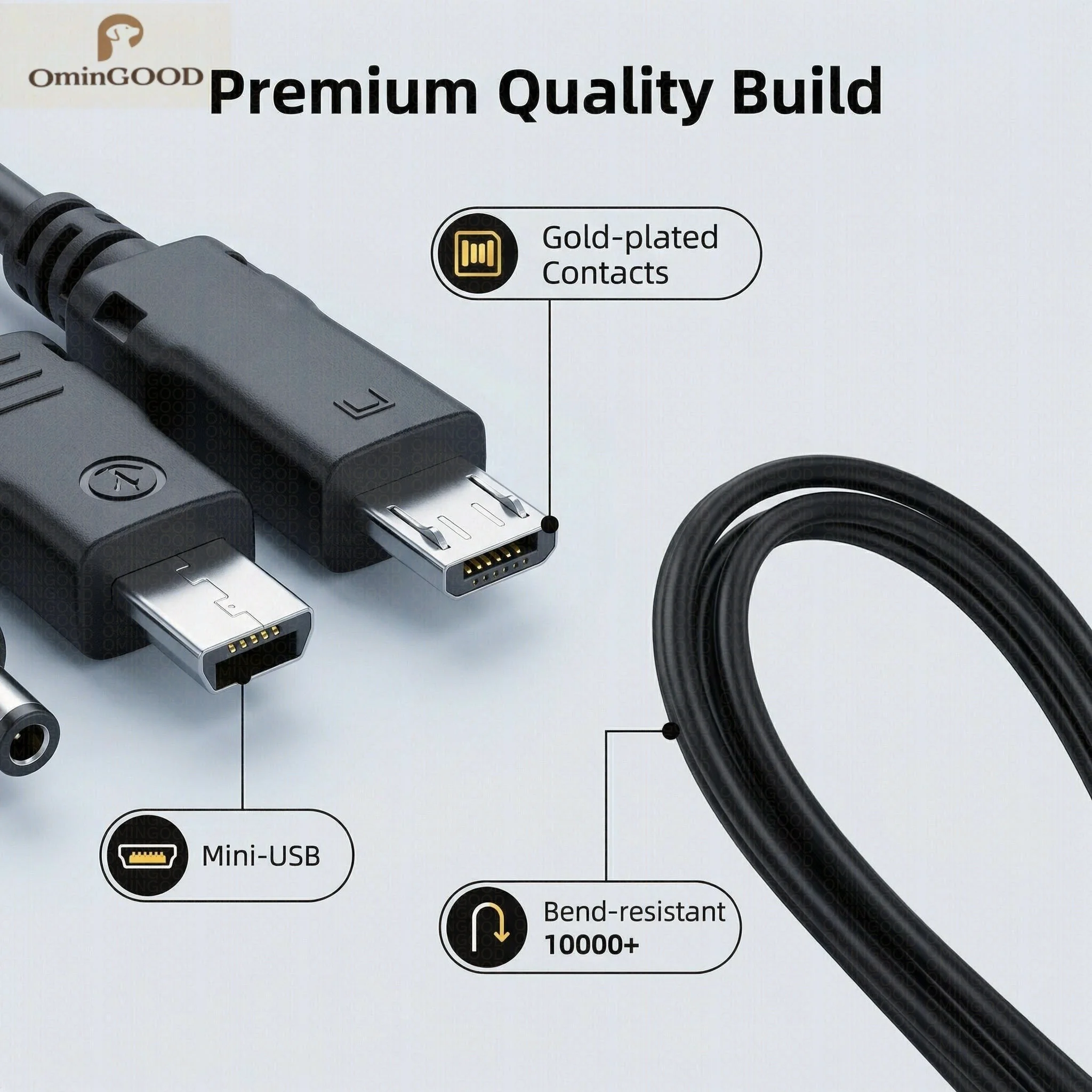 Tragbares 10-in-1-Multifunktions-USB-Ladekabel, universelles Multi-Stecker-Telefonladegerät, kompatibel mit allen Android-Smartphones – Detail 5