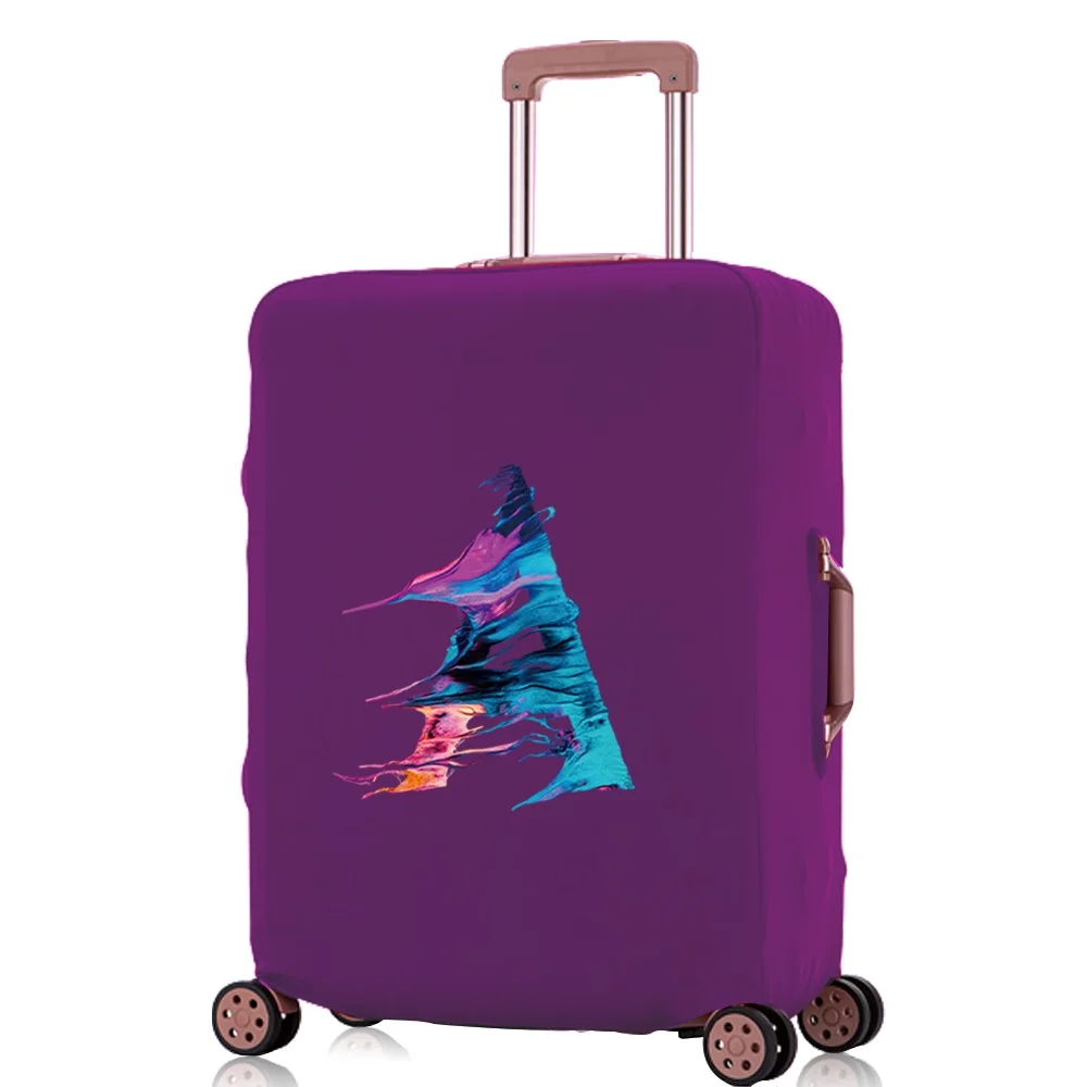 Trolley Box Cover Thick Elastic Luggage Cover Protector 18-32inch Wear Resistant Multiple Style Options Paint Series