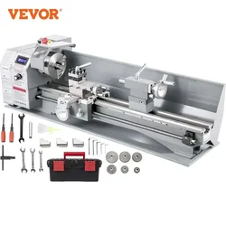 VEVOR Household Mini Metal Lathe Metal Mini Lathe Machine 1100W Variable Speed Precision Small Mechanical Lathe Machine