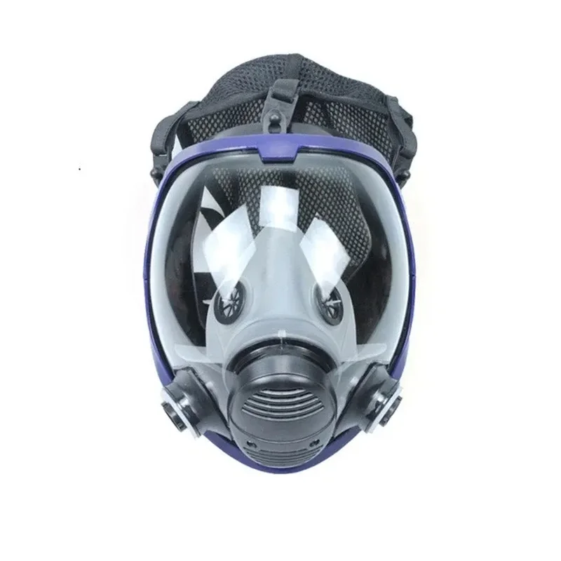 Sistema di respiratore industriale alimentato ad aria con funzione tre In uno caldo 6800 respiratore a maschera antigas integrale