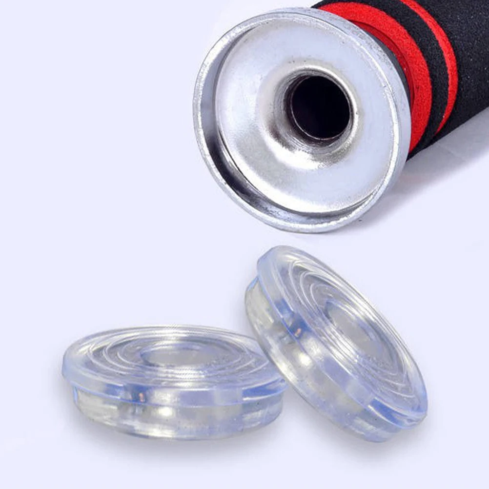 2pcs Anti-slip Gasket Doorway Pull Up Bar End Pad Muscle Trainer Suction Cup Cover Detachable Fitness Sports Rubber Material image 4