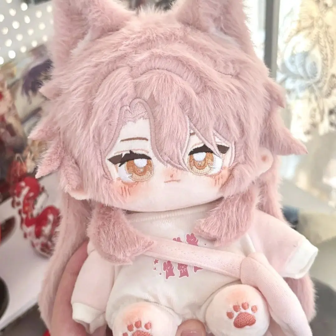 

Jiao qiu Plush Anime Honkai: Star Rail Cosplay 20CM Cotton Stuffed Body Plushie Pillow Xmas Birthday Fans Gifts