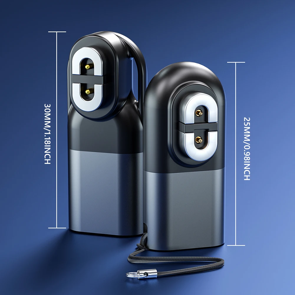 Chargeur magnétique Type C, adaptateur de charge, charge d'écouteurs à flexion à 90 degrés pour AfterShokz Aeropex AS800/OpenRun Pro AS810