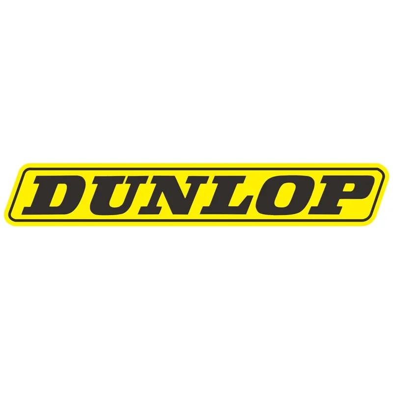 Car sticker DUNLOP rear windshield decal car window car shape waterproof PVC waterproof sunscreen 15cm