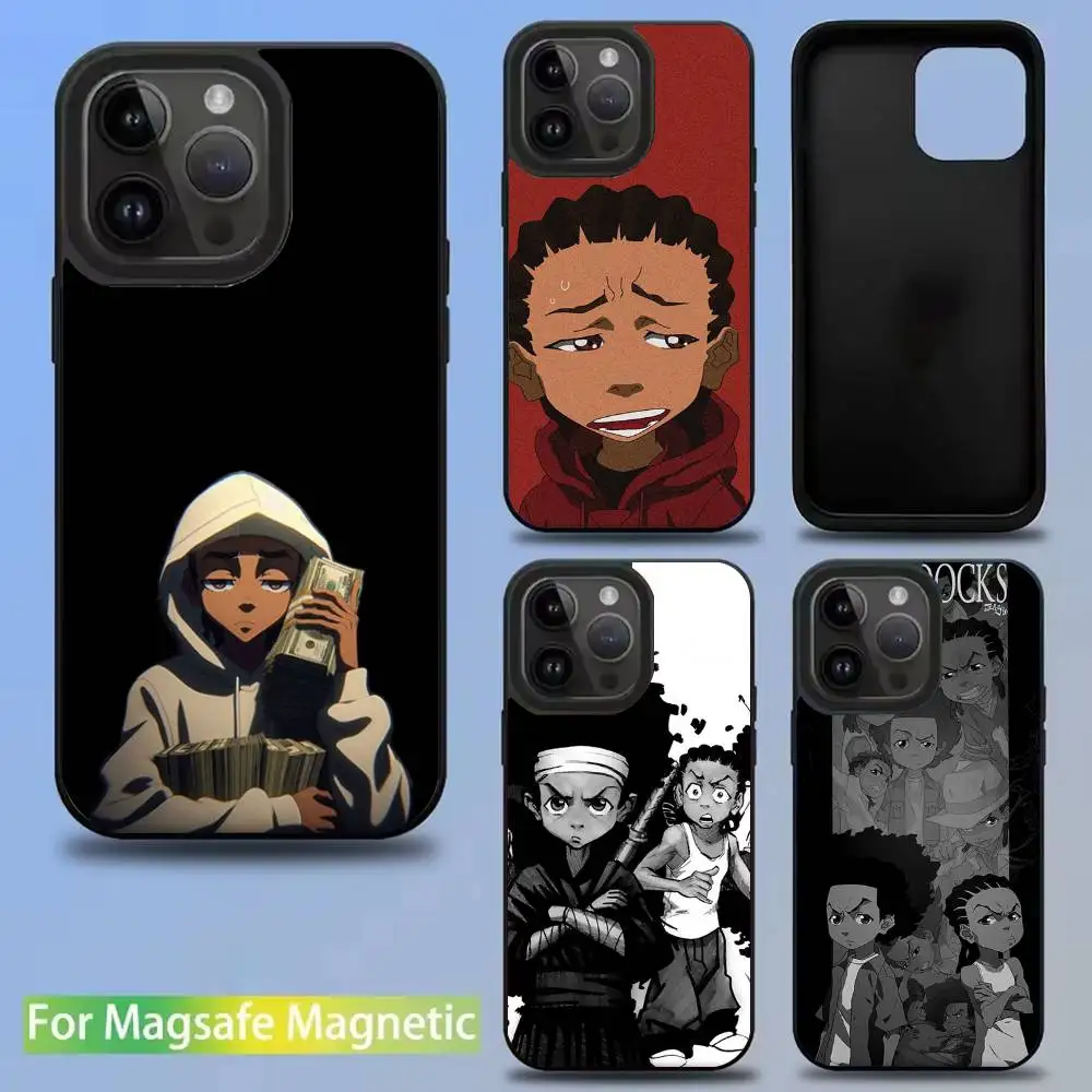 

Cartoon The B-BoondocksES Phone Case For iPhone 17,16,15,14,13,12,11,Pro,Max,Plus,Mini,SE New Magsafe Magnetic Wireless Charging