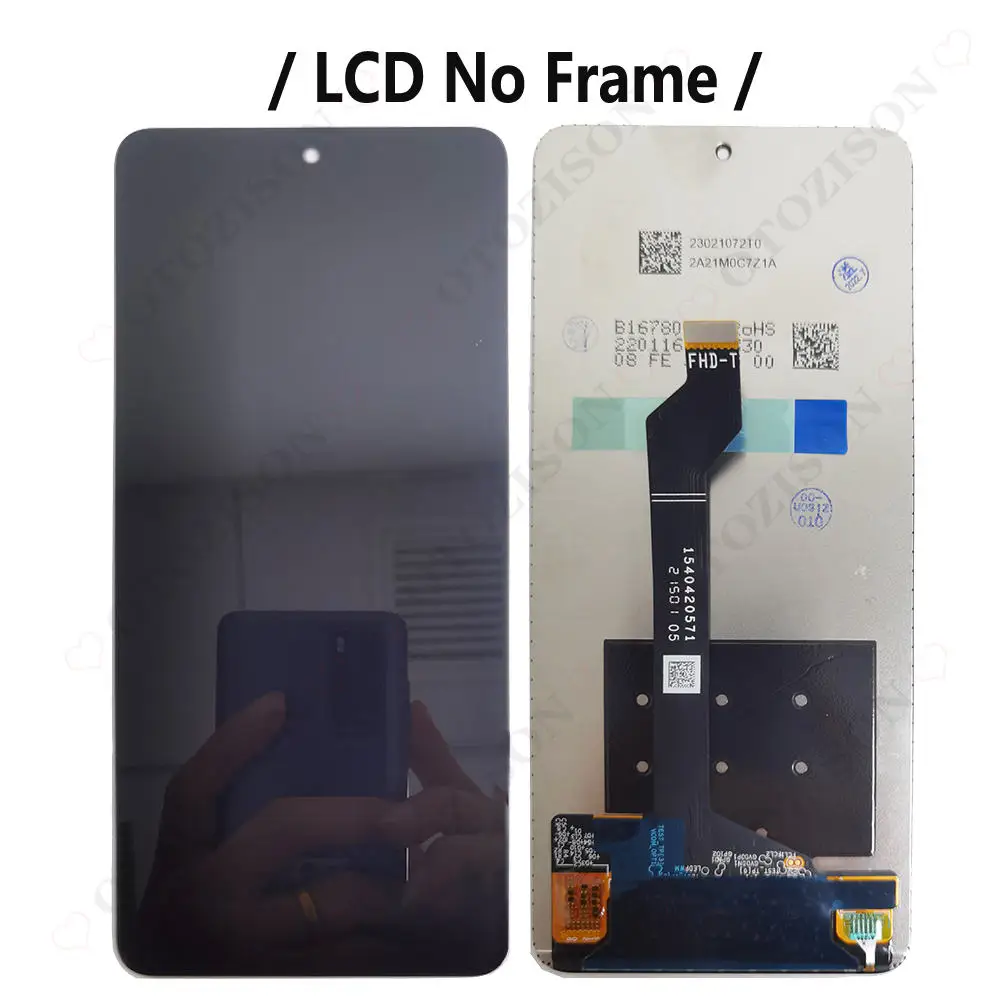 JLN-LX1 JLN-LX3 LCD For Huawei Nova 9 SE LCD With Frame Display Screen Touch Sensor Digitizer Assembly Nova9SE LCD Replacement