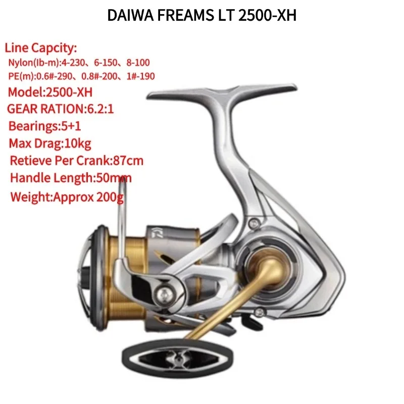 DAIWA FREAMS LT 1000S 2000S 2000S-XH 2500 2500-XH 3000 3000-C 3000