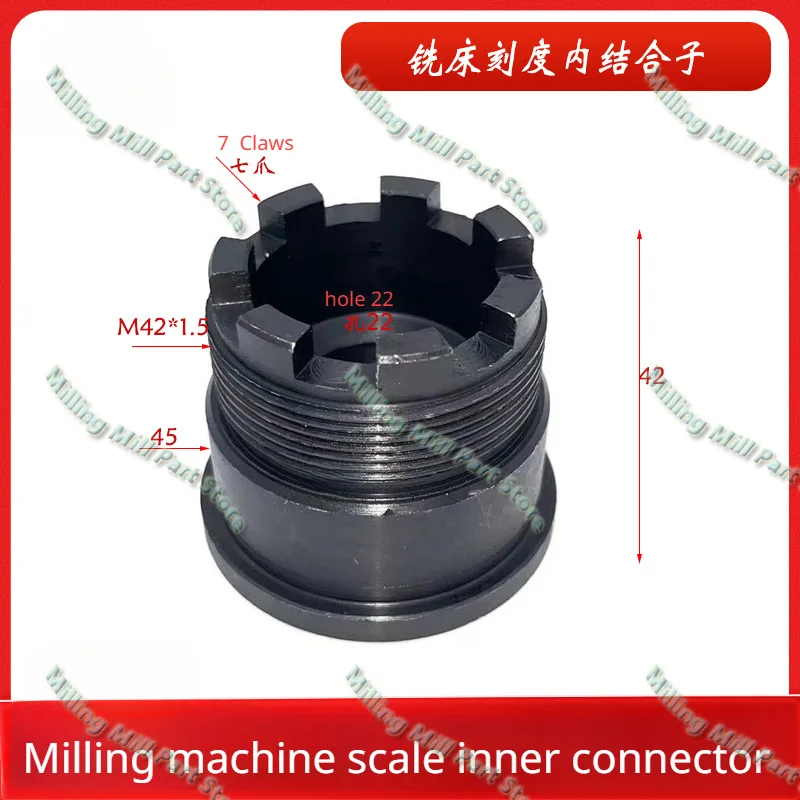 X52K/X62/X5032/X6132/X63/X53K/x62w/x63w /b1-400k Dial Vertical Milling Head Scale Ring Conjugator Milling Machine Accessories