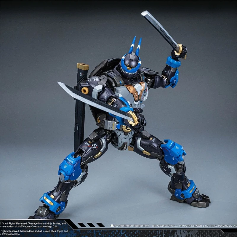 

In stock Alloy Mecha Ninja Turtles Leonardo 40th Anniversary Edition Ambush Night Tour Turtle