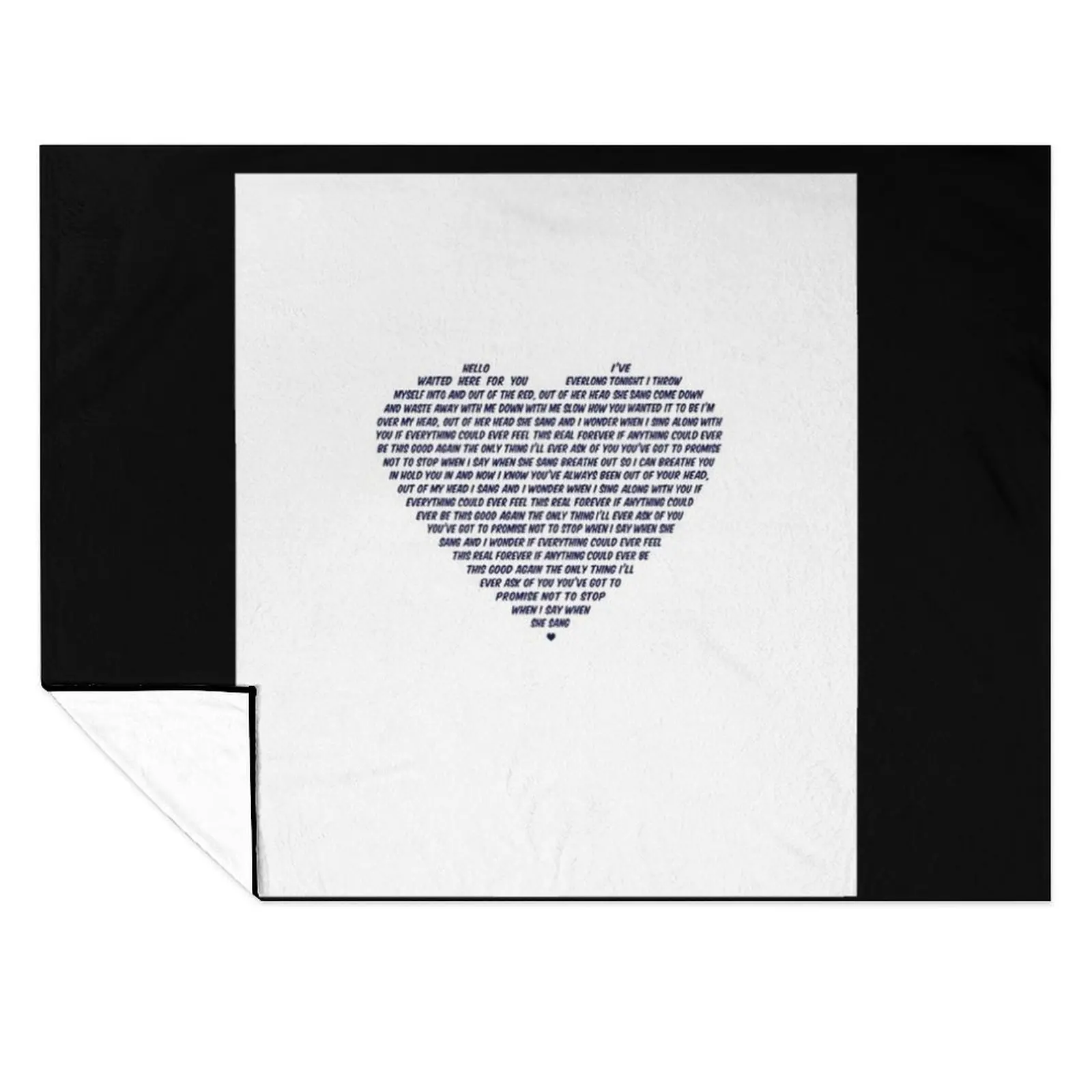 

Everlong Graphic Throw Blanket Luxury Throw Travel Comforter Blankets