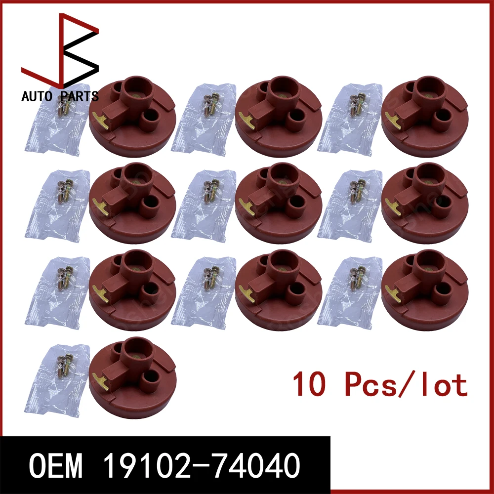 10 pcs/lot Ignition Distributor Rotor for Toyota RAV 4 I (_A1_) 2.0 4WD 1994-2003 OEM 19102-74040 1910274040 19102 74040