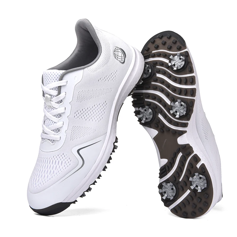 Professional Men's Golf Shoes Mesh Breathable Comfortable Golf Sneakers Men and Women Outdoor Training Walking Golf Sneakers