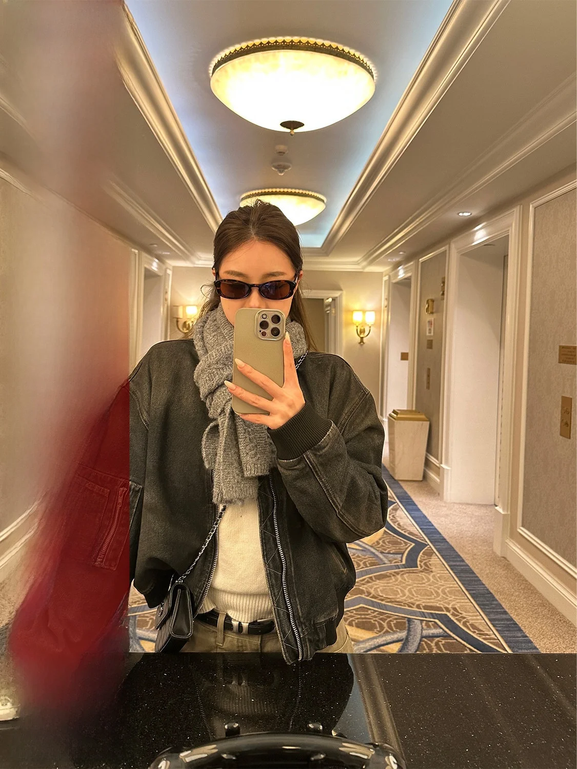 

D YANGJUN American Retro Distred Denim Jaet Women's Spring Autumn Loose Stand Collar Open Cardigan Casual Sle ort Coat