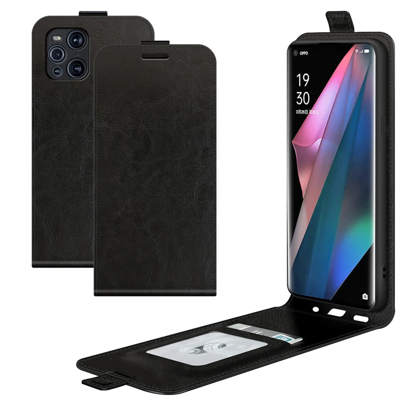 For OPPO Find X3 Pro Case Cover Flip Leather Case For OPPO Find X3 Find X3 Pro Vertical Wallet High Quality Leather Case