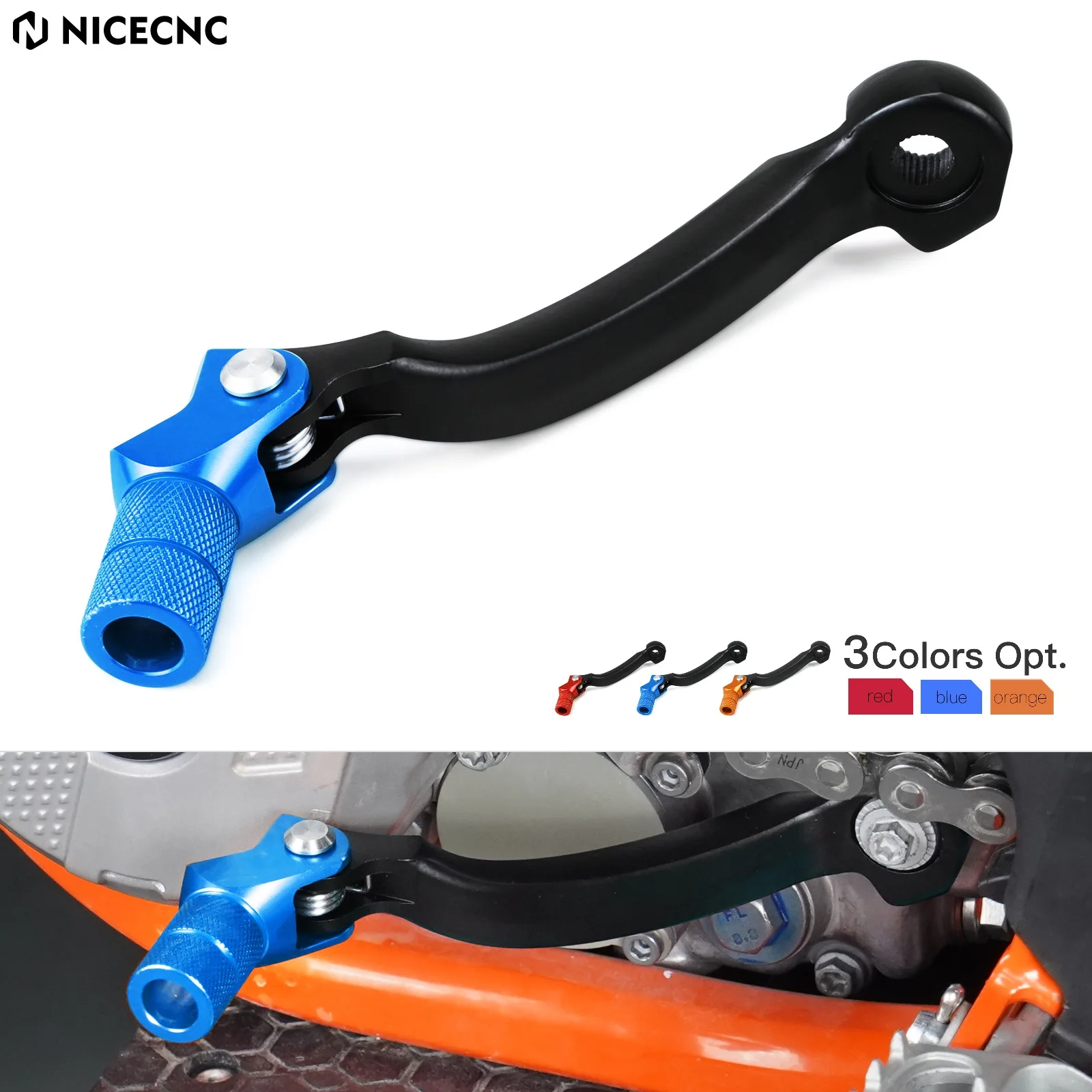 

2023 For Husqvarna TE 300 FE 450 Motorcycle Forged Gear Shift Lever TC TE FC FE TX FX FS 450 501 350 300 250 150 125 2014-2023