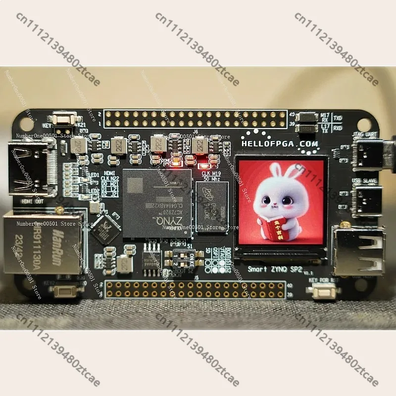 ZYNQ 7020 FPGA Minimum System Development Board, Smart Zynq SP2 Core Board, V1.3 Square Screen, Industrial Grade