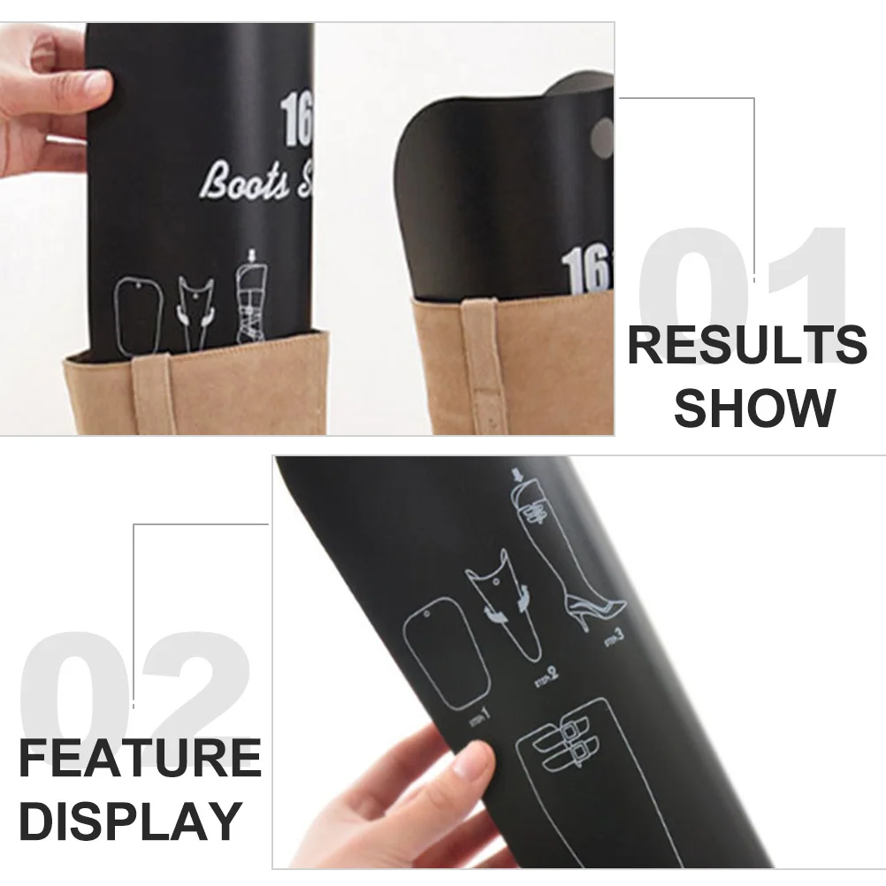 

2pcs Long Boots Brace Flexible Inserts For Thigh-High Boots Shaper Support Boot Stretcher Bracket Shoe Organizer Holder