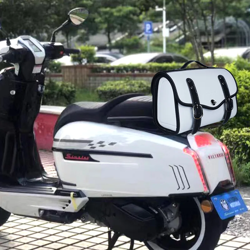 Motorcycle Electric Vehicle Riding Bag, Sun-proof Waterproof Side Bag, Rear Seat Bag, Storage Bag