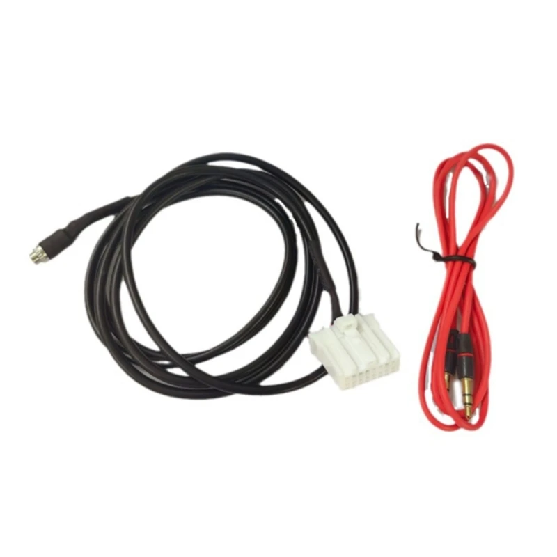 Car AUX Adapter Stereo Music Connectings Cable Female AUX Wiring for 2/3/5/6 MX5 RX8 Automobile Radio Adapter