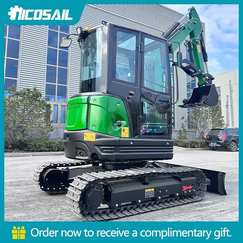 

Low Price China-Made 3.5ton Mini Excavator - For Farm abd Orchard Tree Planting & Footing Work